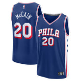 Jared McCain Philadelphia 76ers 2024 NBA Draft Fast Break Player Jersey Icon Edition Royal - NBA