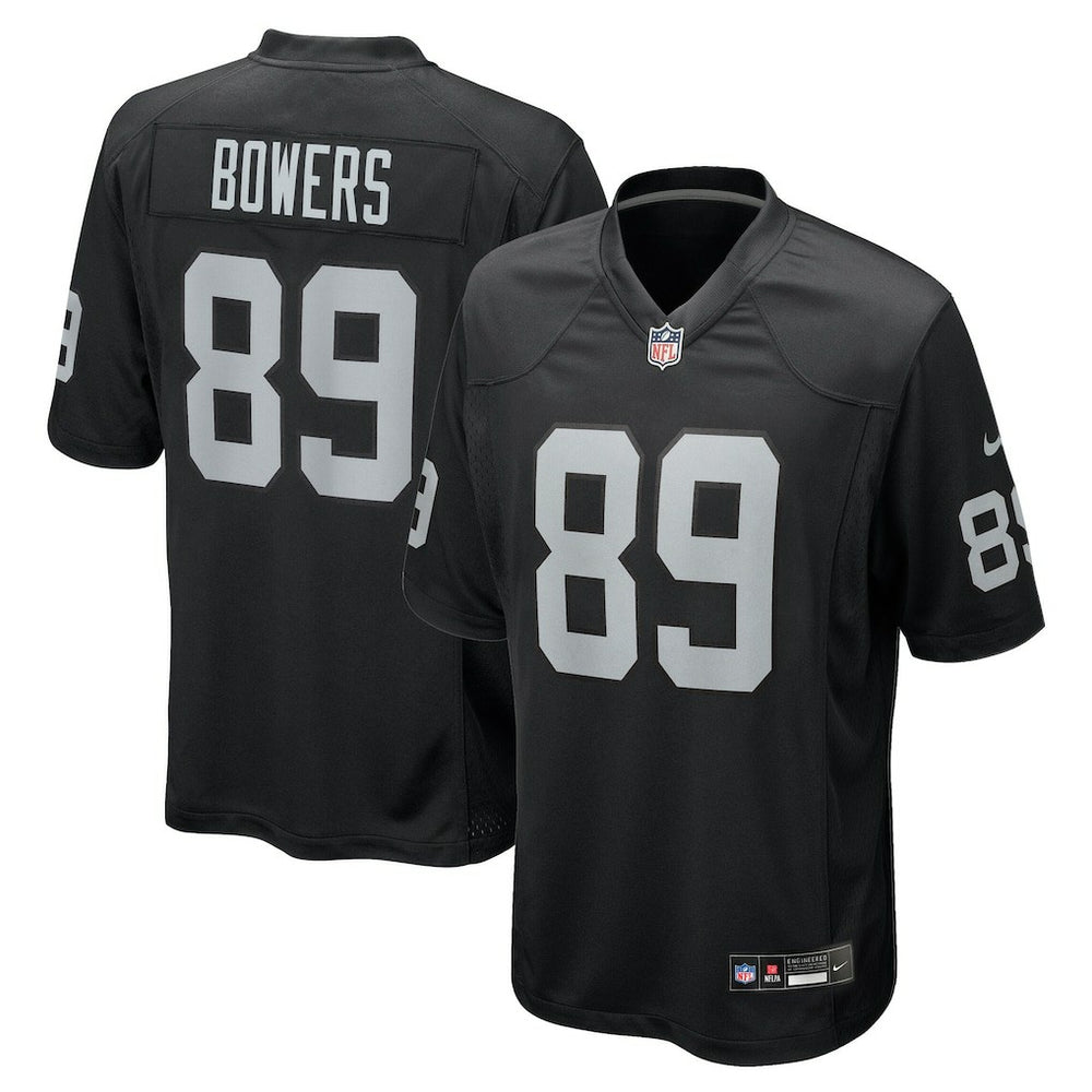 Brock Bowers Las Vegas Raiders Youth Game Jersey Black | Nike for Sale