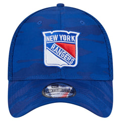 New York Rangers New Era Active Subtle Camo 39THIRTY Flex Hat - Blue - NHL