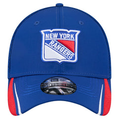 New York Rangers New Era Linear Featherweight 39THIRTY Flex Hat - Blue - NHL