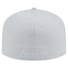 Pittsburgh Penguins New Era Color Pack A-Frame 59FIFTY Fitted Hat - Gray - NHL