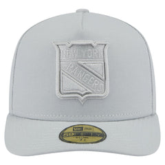 New York Rangers New Era Color Pack A-Frame 59FIFTY Fitted Hat - Gray - NHL