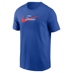 France National Team Team Wordmark Swoosh Core T-Shirt Royal | Nike online