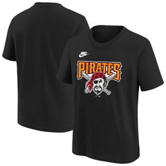Pittsburgh Pirates Nike Youth Cooperstown Collection Team Logo T-Shirt - MLB
