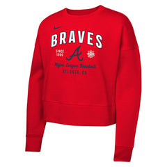 Atlanta Braves Nike Girls Youth Fleece Sweatshirt - MLB