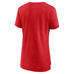 Cincinnati Reds Women's Arch Tri-Blend T-Shirt - MLB