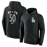 Mookie Betts Los Angeles Dodgers Mister Cartoon Name & Number Pullover Hoodie - MLB