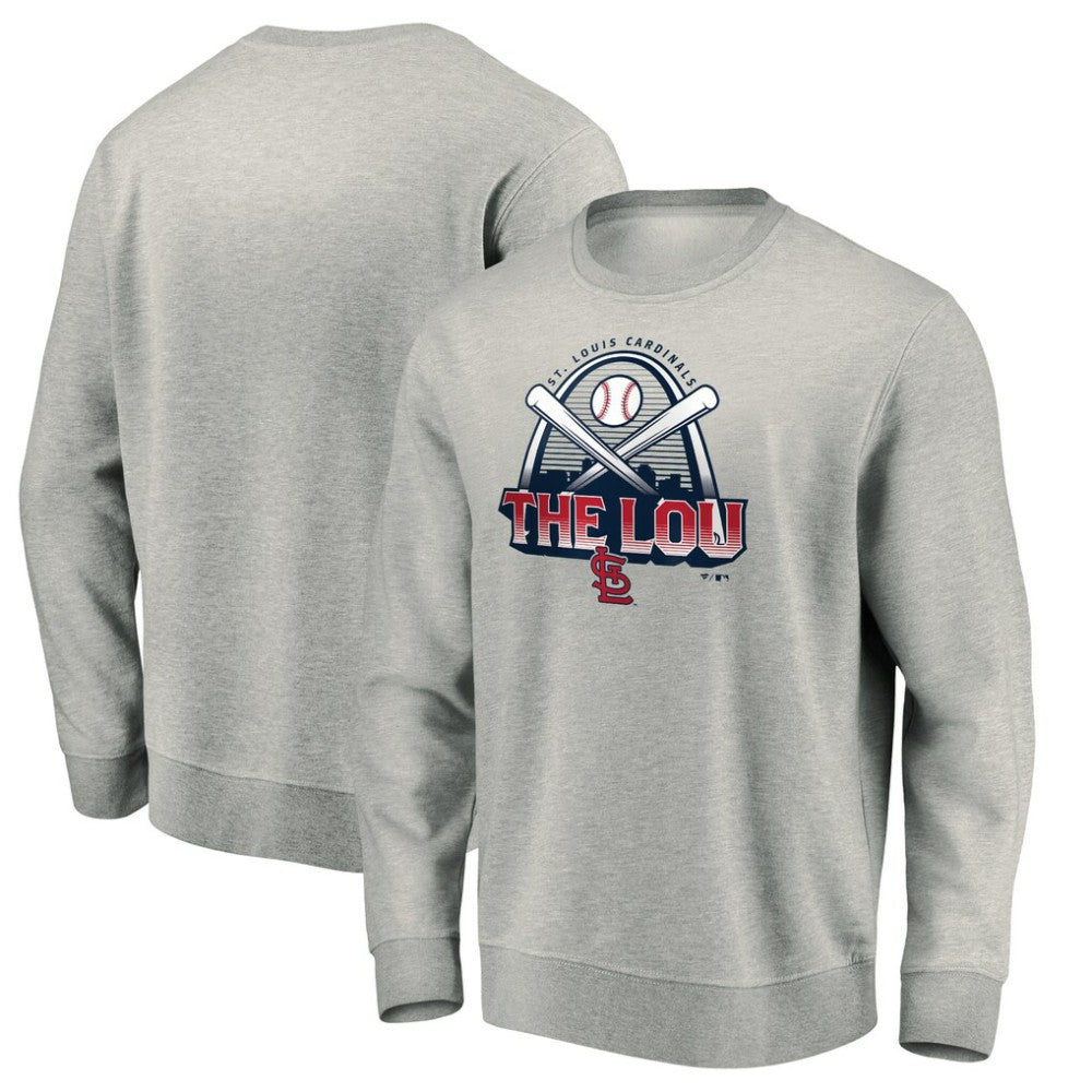 St. Louis Cardinals Heater Pullover Sweatshirt - MLB