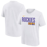 Colorado Rockies Nike Youth 2025 City Connect Wordmark T-Shirt - MLB