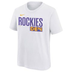 Colorado Rockies Nike Youth 2025 City Connect Wordmark T-Shirt - MLB