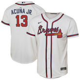 Ronald Acuna Jr. Atlanta Braves Nike Youth Home Replica Player Jersey - MLB