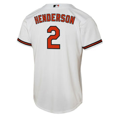 Gunnar Henderson Baltimore Orioles Nike Youth Home Replica Player Jersey - MLB