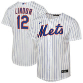 Francisco Lindor New York Mets Nike Youth Home Replica Player Jersey - MLB