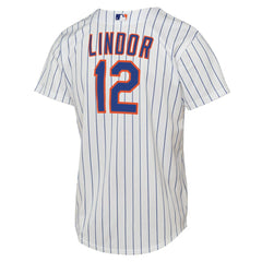 Francisco Lindor New York Mets Nike Youth Home Replica Player Jersey - MLB