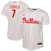 Trea Turner Philadelphia Phillies Nike Youth Home Replica Player Jersey - MLB