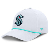 Seattle Kraken Fanatics Rope A-Frame Adjustable Hat - White - NHL