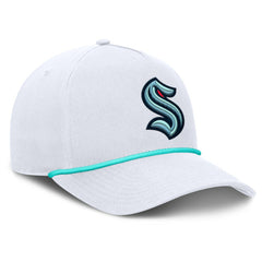 Seattle Kraken Fanatics Rope A-Frame Adjustable Hat - White - NHL