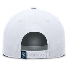 Seattle Kraken Fanatics Rope A-Frame Adjustable Hat - White - NHL