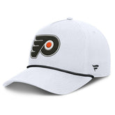 Philadelphia Flyers Fanatics Rope A-Frame Adjustable Hat - White - NHL