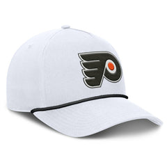 Philadelphia Flyers Fanatics Rope A-Frame Adjustable Hat - White - NHL