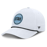 Utah Hockey Club Fanatics Rope A-Frame Adjustable Hat - White - NHL
