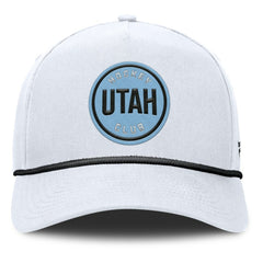 Utah Hockey Club Fanatics Rope A-Frame Adjustable Hat - White - NHL