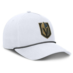 Vegas Golden Knights Fanatics Rope A-Frame Adjustable Hat - White - NHL