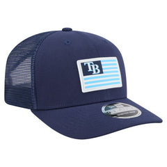 Tampa Bay Rays New Era Flag 9SEVENTY Stretch-Snap Hat - MLB