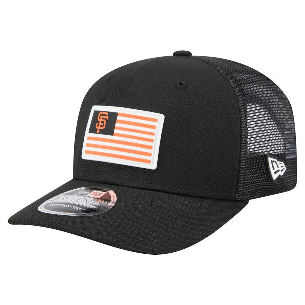 San Francisco Giants New Era Flag 9SEVENTY Stretch-Snap Hat - MLB