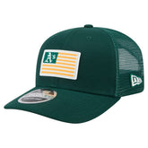 Athletics New Era Flag 9SEVENTY Stretch-Snap Hat - MLB