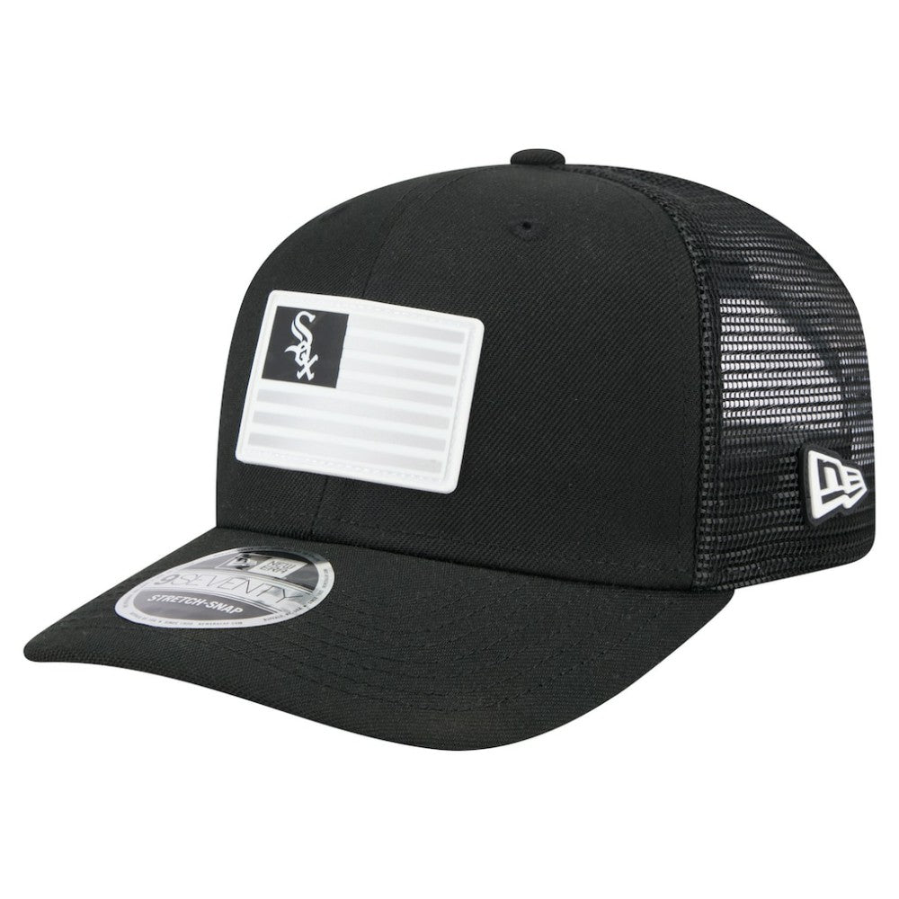 Chicago White Sox New Era Flag 9SEVENTY Stretch-Snap Hat - MLB
