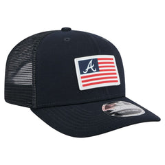 Atlanta Braves New Era Flag 9SEVENTY Stretch-Snap Hat - MLB