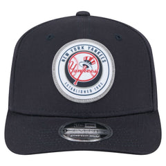 New York Yankees New Era Circle Patch 9SEVENTY Stretch-Snap Hat - MLB