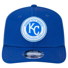 Kansas City Royals New Era Circle Patch 9SEVENTY Stretch-Snap Hat - MLB