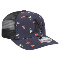 Athletics New Era Adventure Drinks Pattern 9SEVENTY Stretch-Snap Hat - MLB