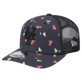 New York Mets New Era Adventure Drinks Pattern 9SEVENTY Stretch-Snap Hat - MLB