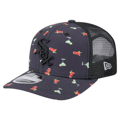 Chicago White Sox New Era Adventure Drinks Pattern 9SEVENTY Stretch-Snap Hat - MLB