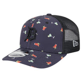 Detroit Tigers New Era Adventure Drinks Pattern 9SEVENTY Stretch-Snap Hat - MLB