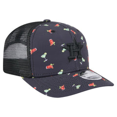 Houston Astros New Era Adventure Drinks Pattern 9SEVENTY Stretch-Snap Hat - MLB