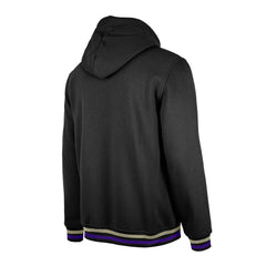Sacramento Kings Throwback Vintage Pullover Hoodie Black - NBA