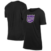 Sacramento Kings Women's Glam Game Flower T-Shirt Black - NBA