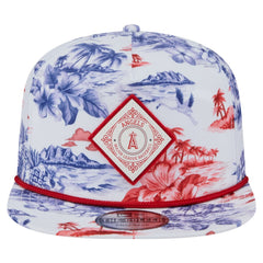 Los Angeles Angels New Era Printed Island Golfer Snapback Hat - MLB