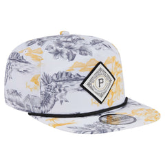 Pittsburgh Pirates New Era Printed Island Golfer Snapback Hat - MLB