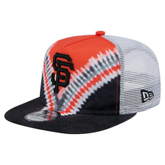 San Francisco Giants New Era Tie-Dye Golfer Trucker Adjustable Hat Hats - MLB
