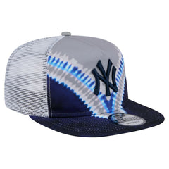 New York Yankees New Era Tie-Dye Golfer Trucker Adjustable Hat Hats - MLB