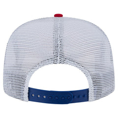 Chicago Cubs New Era Tie-Dye Golfer Trucker Adjustable Hat Hats - MLB