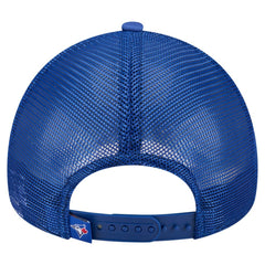 Toronto Blue Jays New Era Distressed 9FORTY A-Frame Adjustable Trucker Hat - MLB