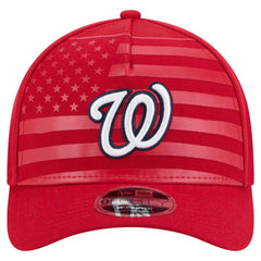 Washington Nationals New Era American Flag 9FORTY M-Crown A-Frame Adjustable Hat - MLB