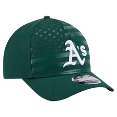 Athletics New Era American Flag 9FORTY M-Crown A-Frame Adjustable Hat - MLB