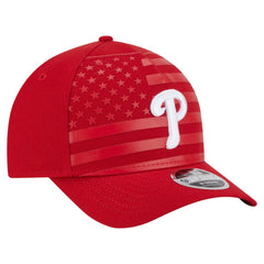 Philadelphia Phillies New Era American Flag 9FORTY M-Crown A-Frame Adjustable Hat - MLB